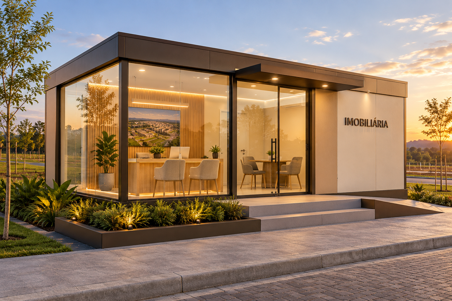 Imobiliária Modular Casa Box