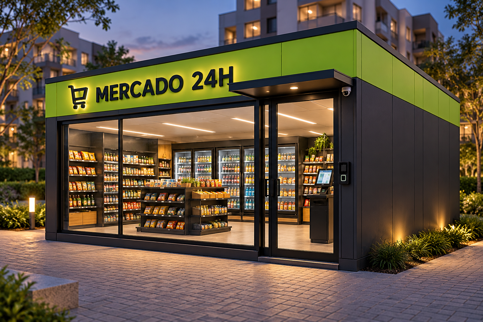 Mercado Modular 24h Casa Box